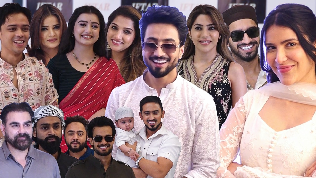 Mr Faisu,Faiz Baloch,Chahat Pandey, Vanshaj Singh,Nikki Tamboli At Adnan Shaikh's Iftar Party 
