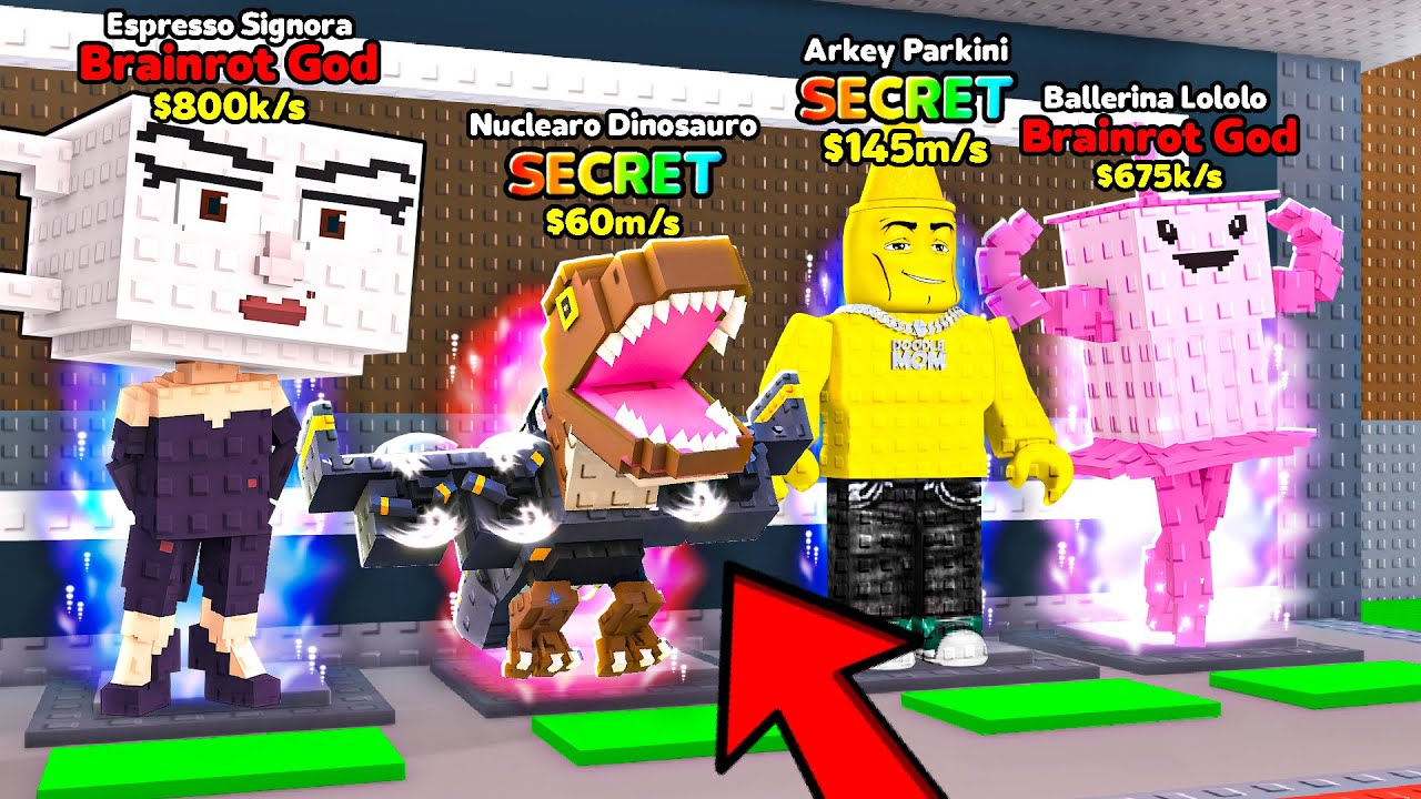 Unlocking EVERY NEW 0.01% SECRET in Steal A Brainrot