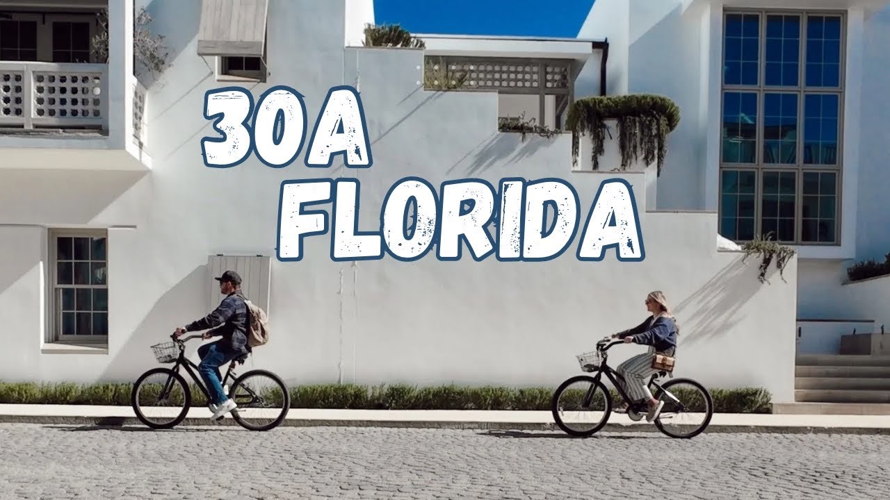 30A Флорида ☀️🚲 Розмари-Бич, Сисайд, Элис-Бич, закаты, велопрогулки и многое другое!