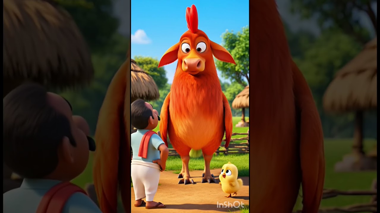 A Giant Egg & A Big Lesson! | Heart Touching Village Story#telugustory#ytshorts