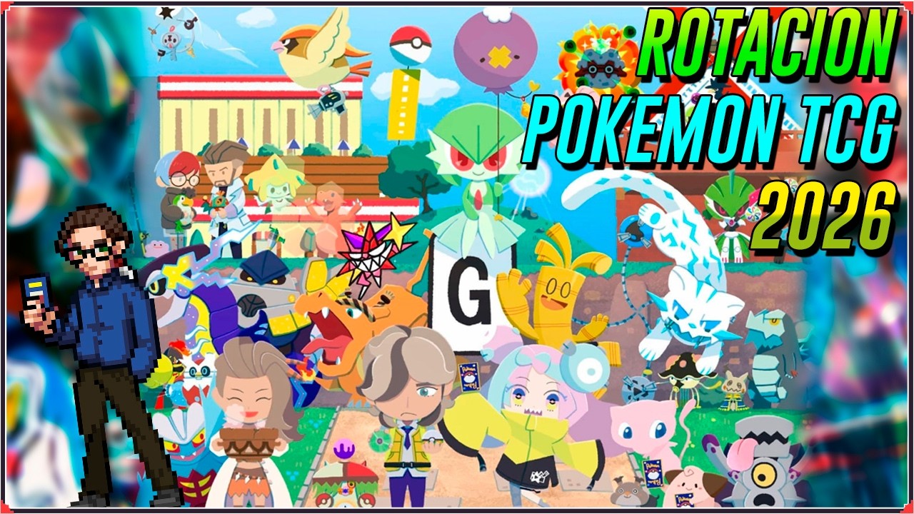Pokemon TCG  | ¿ QUE ES LA ROTACION DE CARTAS POKEMON 2026? ¿ COMO FUNCIONA? ¿ QUE SE NOS VA ?
