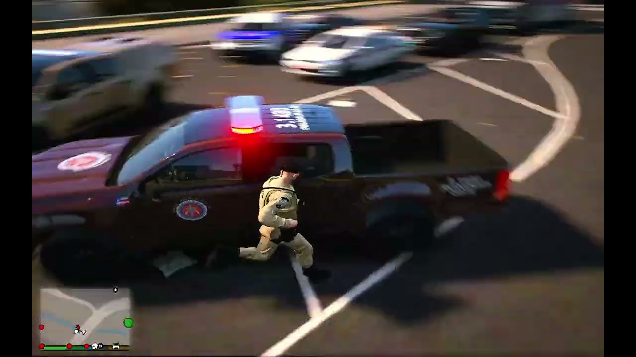 GTA V LSPD RONDESP ACABA COM BOCA DE FUMO NA PRAIA COMFRONTO INTENSO + PERSEGUIÇÃO  PMBA