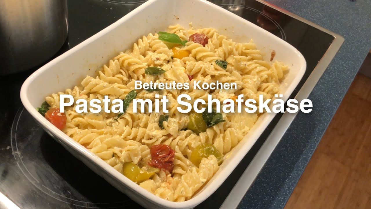 Pasta mit Schafskäse – betreutes Kochen nach Rezept #kochen  #rezept #lecker
