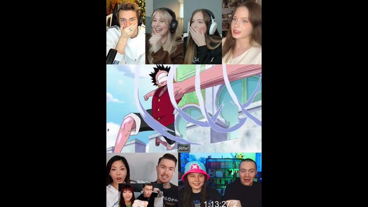Luffy's Gear 2 vs Blueno, Final Showdown|One Piece Reaction | #Luffy #onepiece #onepiecereaction