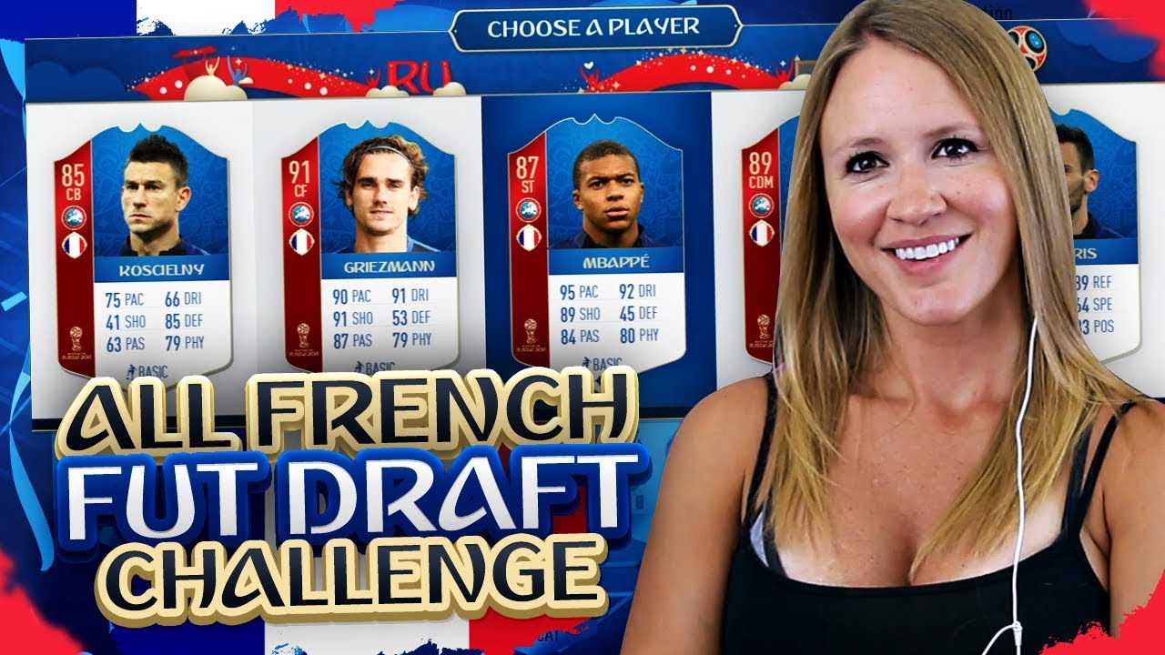 ALL FRANCE WORLD CUP FUT DRAFT CHALLENGE! FIFA 18 ULTIMATE TEAM