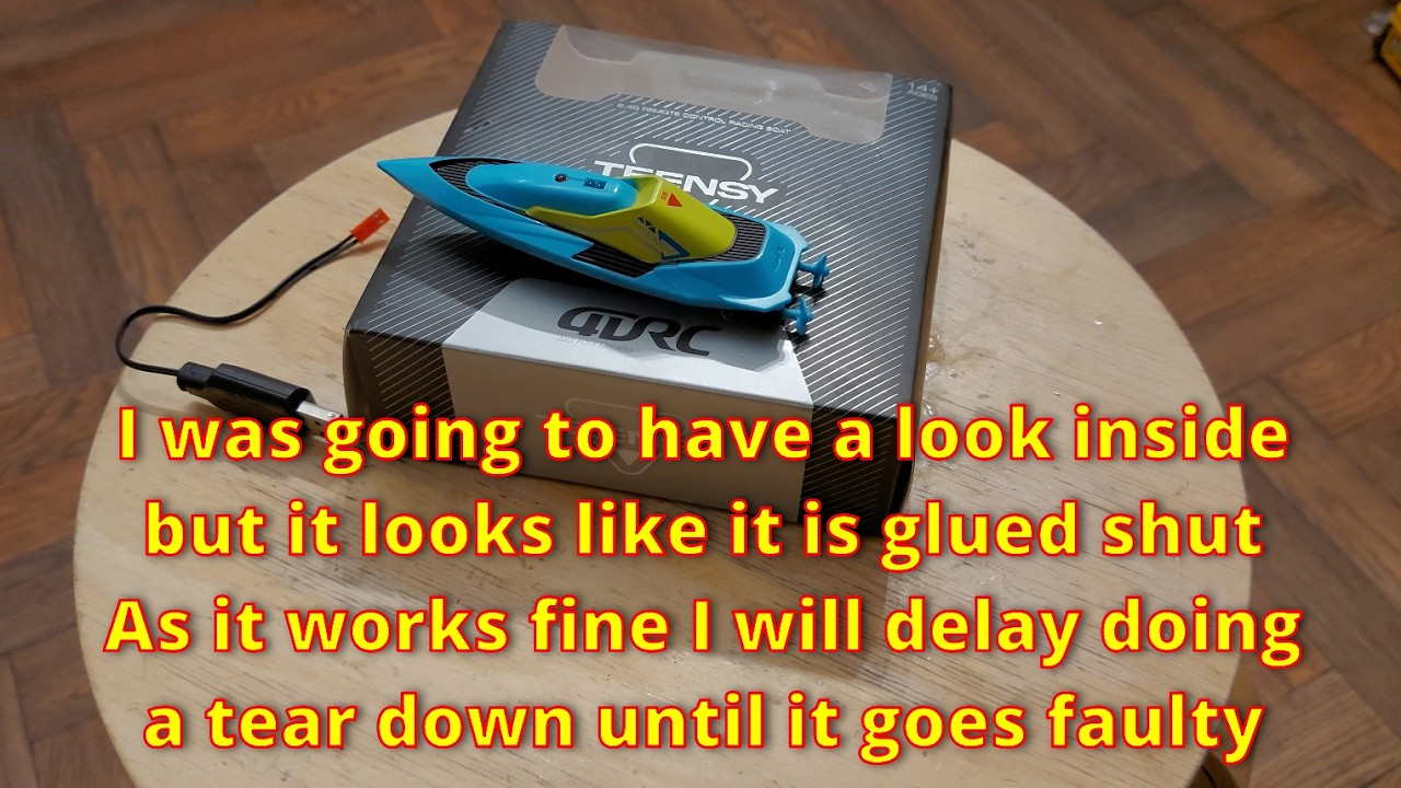 Not a teardown of the Teensy RC Speedboat