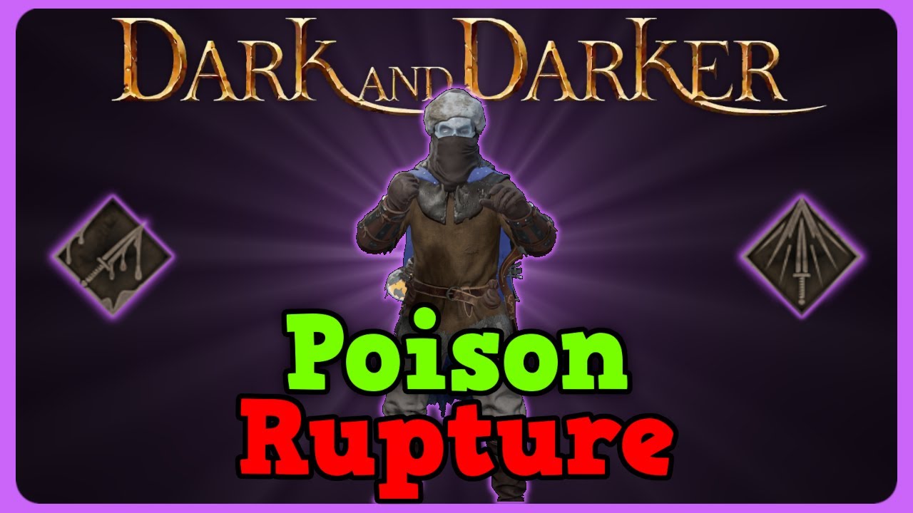 Poison Rupture Rogue! Solo High Roller Highlights | Caves | PVP Adventures #71 | Dark and Darker