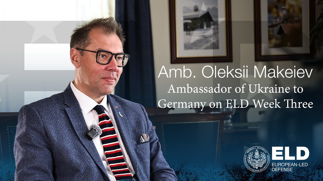 Amb. Makeiev on Ukrainian-German Partnership Enhancing European Security