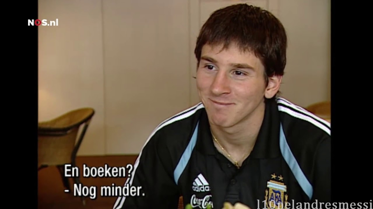 Lionel Messi rare interview (17 years old)