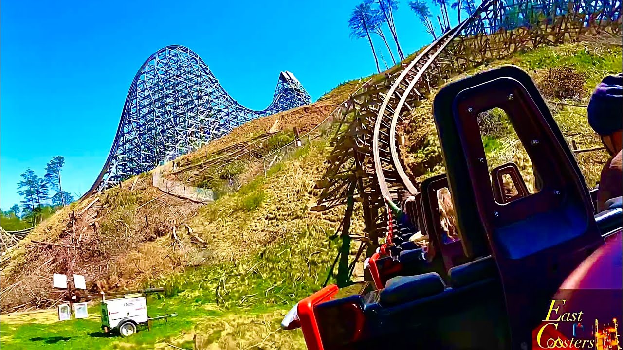 Lightning Rod POV 4K Back Row 60fps Dollywood Pigeon Forge, TN