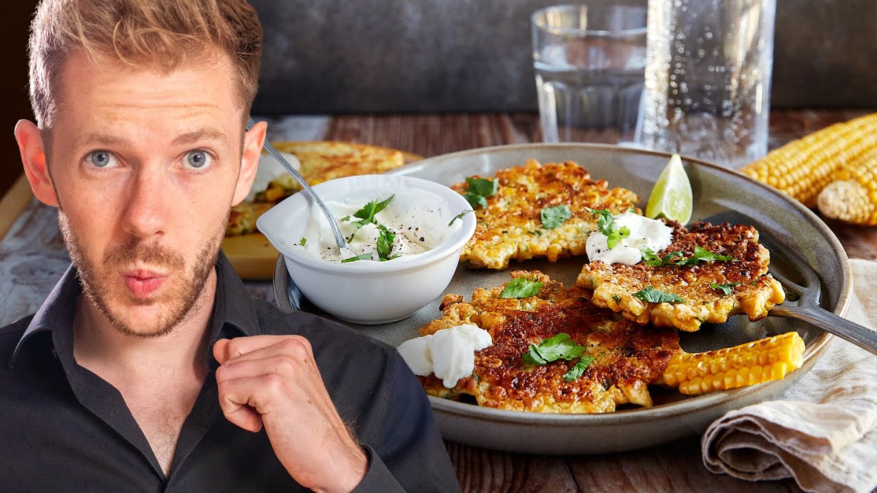 G&uuml;nstig & Lecker: Knusprige Mais-Puffer f&uuml;r zuhause!
