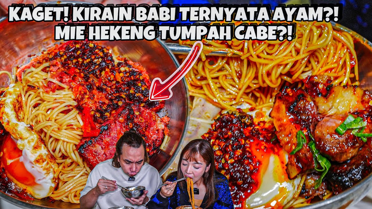 KAGET! KIRAIN NON HALAL! PERTAMA KALI COBA MIE HEKENG PEDAS JEBEW MEMATIKAN PUNYA MASTER CHEF?!