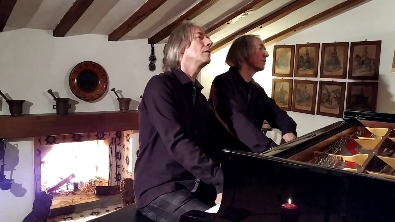Ludwig van Beethoven Egmont Overture for Piano 4 hands.  Piano Duo   Davide & Daniele Trivella