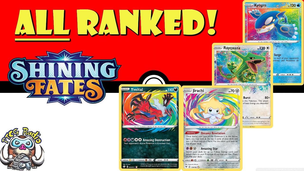Ranking ALL The Amazing Rare Pokemon Cards!