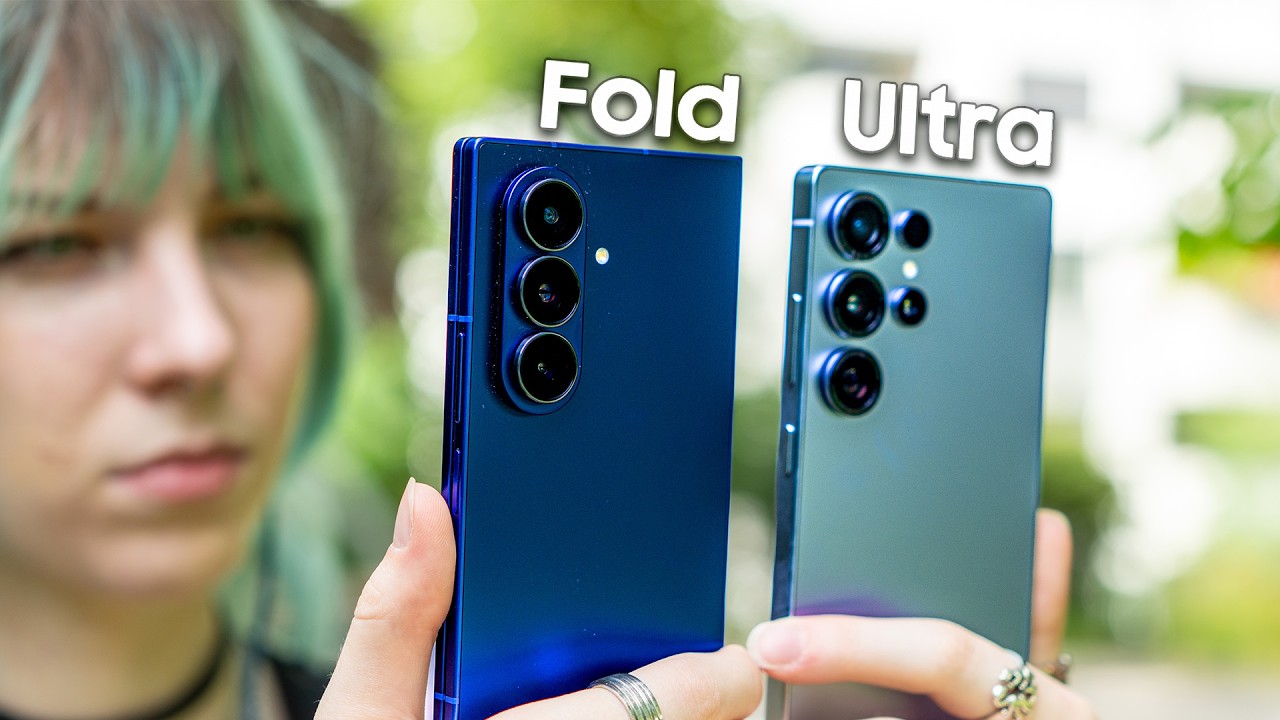 Samsung Z Fold 7 против S25 Ultra – Реальный тест батареи и камеры!