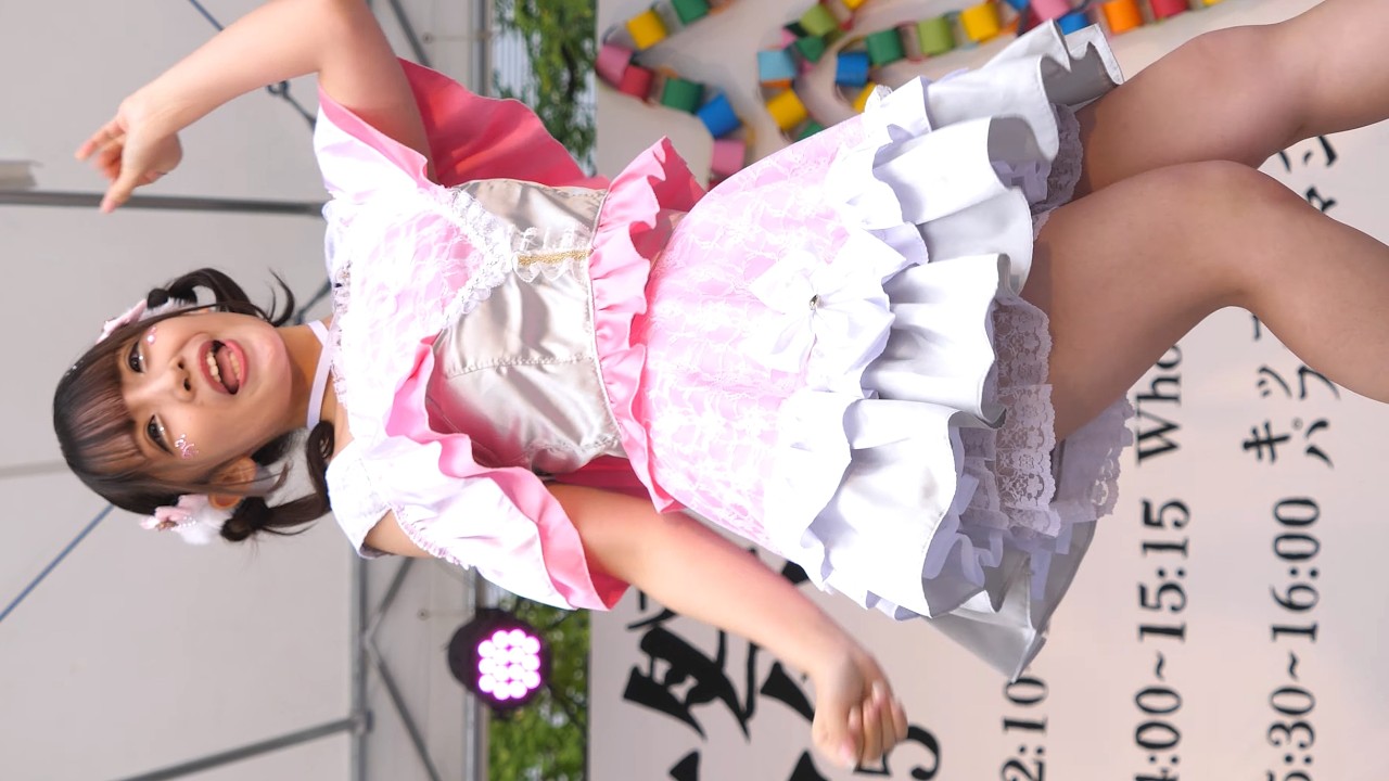 【生音】【アイドル】【コピーダンス】【大学生】淡雪アプレミディ 「かわいいだけじゃだめですか？」(CUTIE STREET) 1曲目 富大祭 メインステージ 縦動画 2025年10月25日
