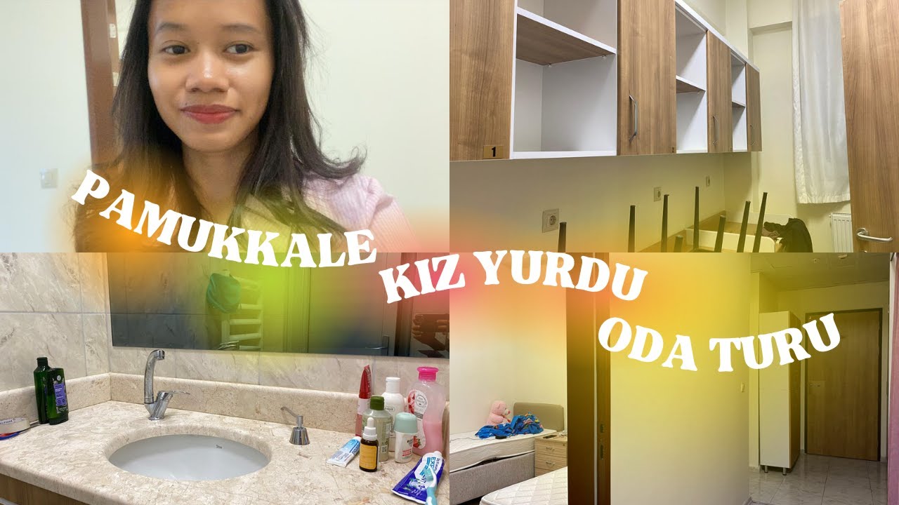 YENI! Pamukkale Kız KYK Yurdu Oda Turu 2023