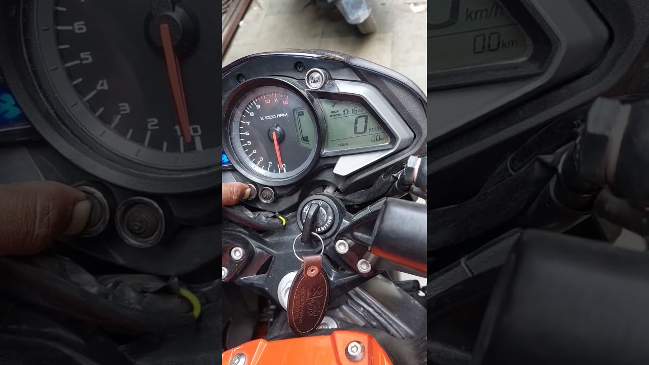 Bajaj Pulsar Ns125 Bs6 Service Remove Reminder Reset #ns125  #bajaj #pulsar  #bike #shorts #video