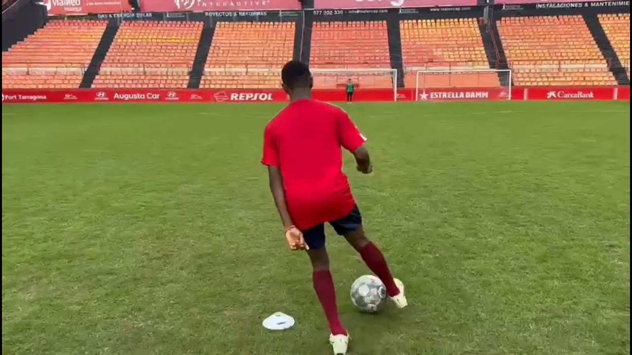 Aldrine kibet goals and training in Spain.