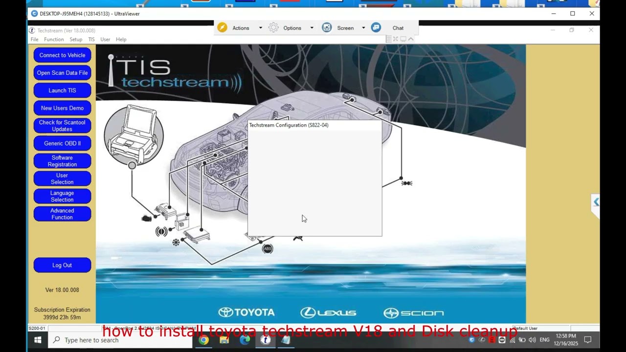 how to install toyota techstream V18 & Disk cleanup #toyotatechstream #techstream #cardiagnostictol