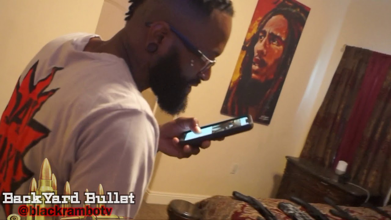 DRAKE GOD'S PLAN GUN FREESTYLE  @blackrambotv (BTS)