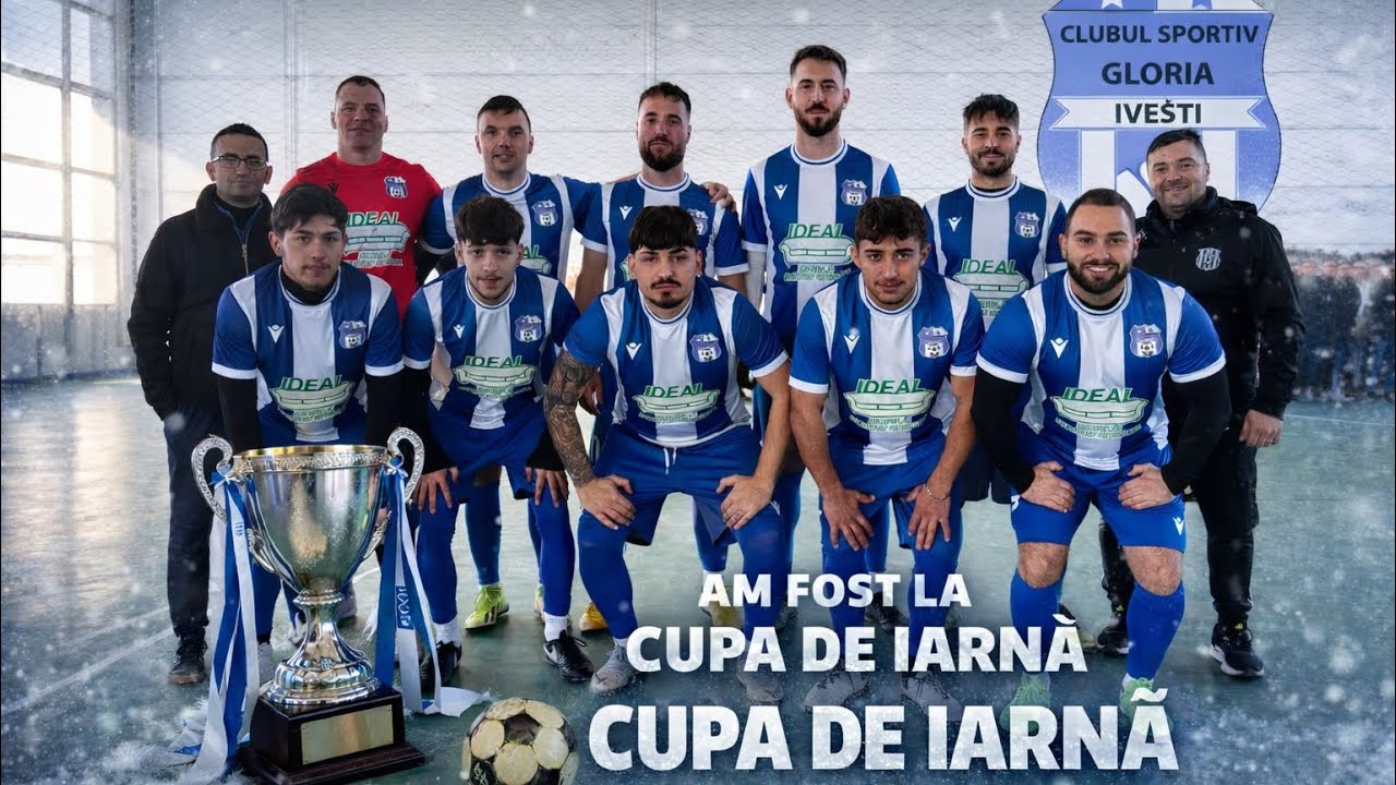 Gloria Ivești la Cupa de Iarnă „Nicolae Rainea” ❄️⚽ #fotbal 