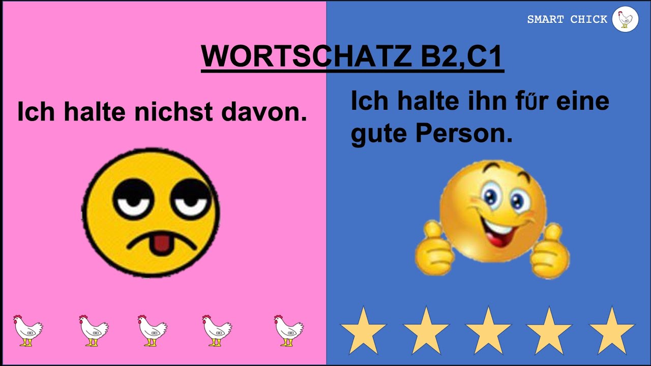 В чём разница: halten von vs. halten fűr? Wortschatz B2, C1.