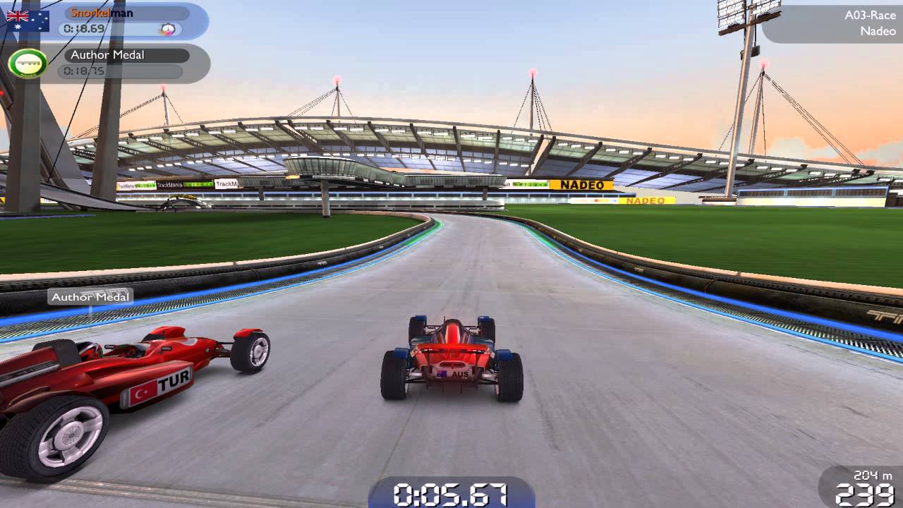 Trackmania Nations A03 Race - Nadeo