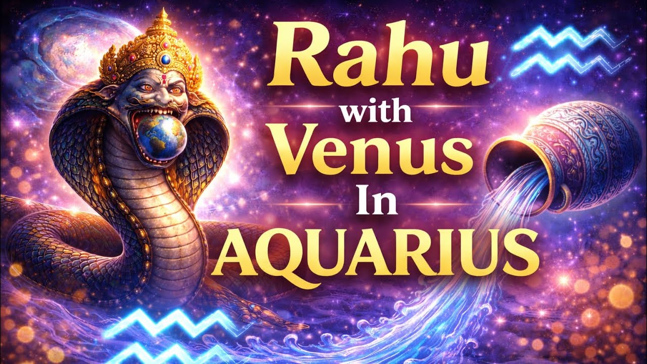 What happens when Venus and Rahu come together in Aquarius (Kumbh Rashi) | Swaati Mehrotra 