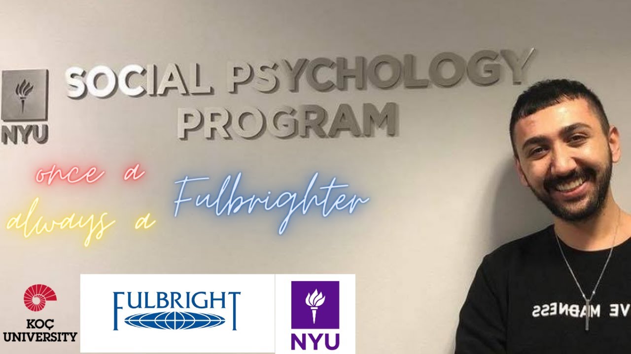 FULBRIGHT BURSIYERI MURAT NYU PSIKOLOJI YUKSEK LISANS DENEYIMINI ANLATIYOR!YASAM, EGITIM VE DAHASI