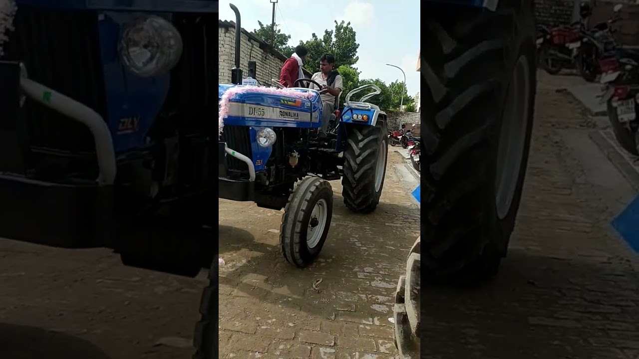 NAVRATRO M SONALIKA DI 55 DLX MULTISPEED TRACTER DELIVERY 2022||
