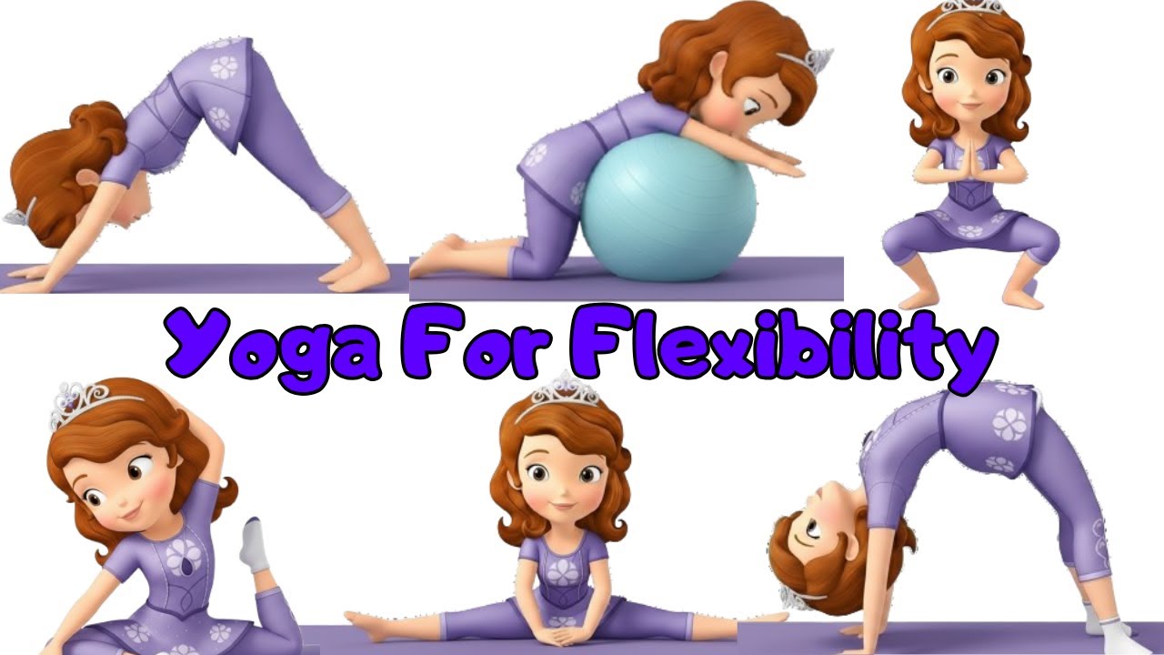 Easy Lying Down Yoga for Kids ✨ Perfect for Flexibility & Relaxation
