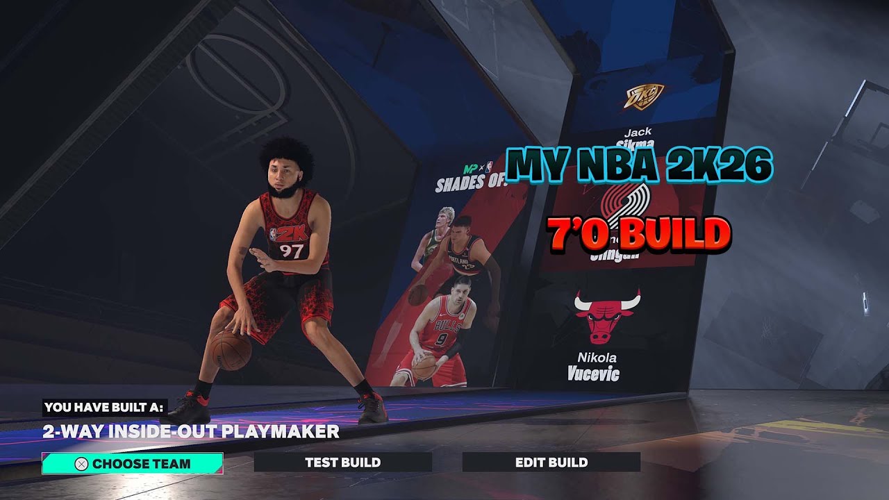 THE BEST 7'0 CENTER BUILD IN NBA 2K26