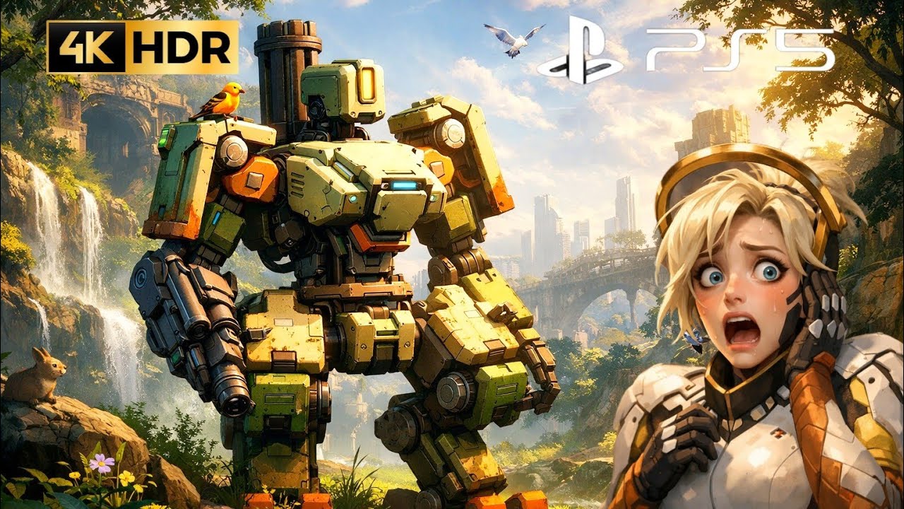 QUANDO O DPS TEM QUE SER O TANK DA PARTIDA! Overwatch Gameplay - Playstation 5