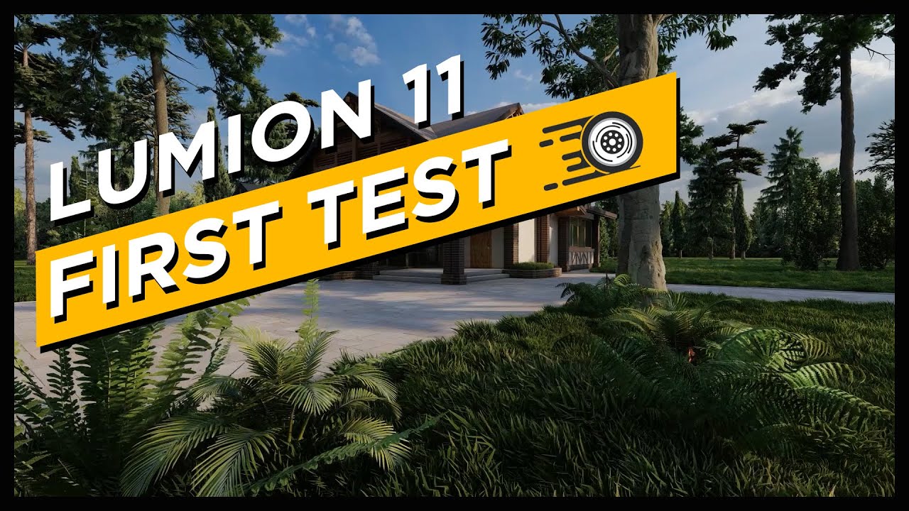 Lumion 11 | Exterior Animation Render Workflow (First Drive)