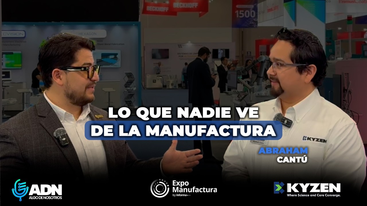 Limpieza Industrial en Manufactura 2026 | Kyzen en Expo Manufactura con Abraham Cantú