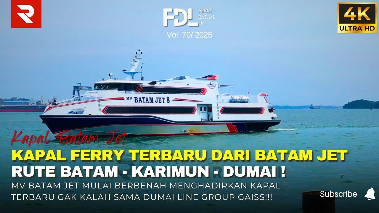 Паром Batam Jet 8 — новейшее судно в списке паромов в порту Секупанг ‼️