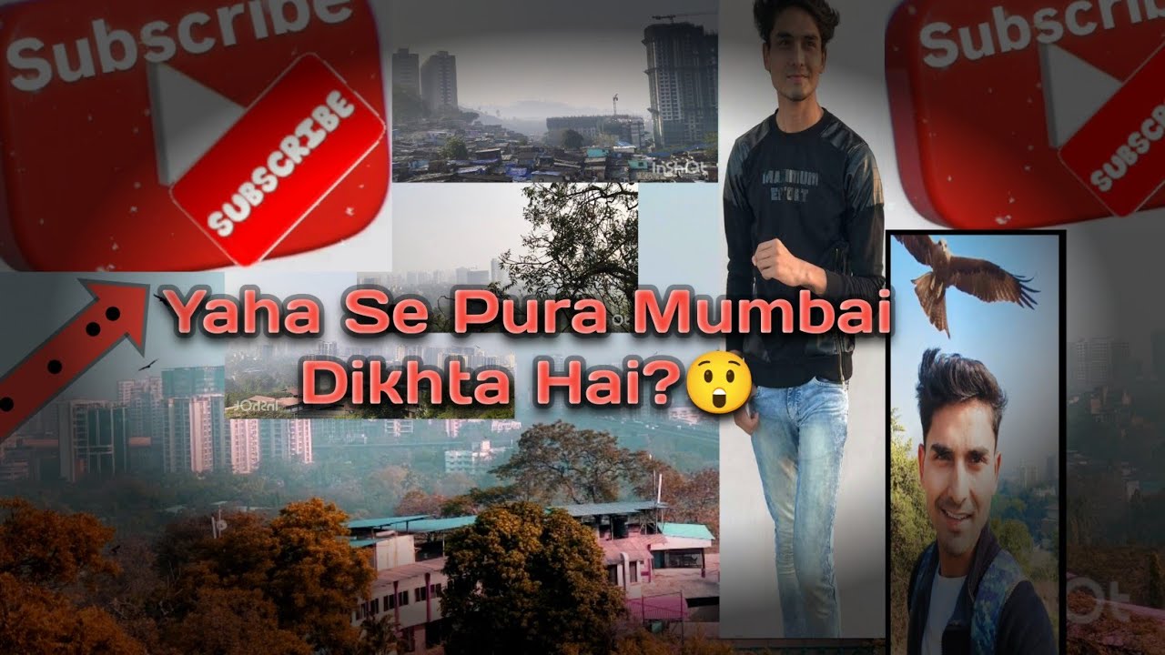 Yaha se dikhta hai pura mumbai❤️ #mumbai #travel #blog #youtubevideo #subscribe 