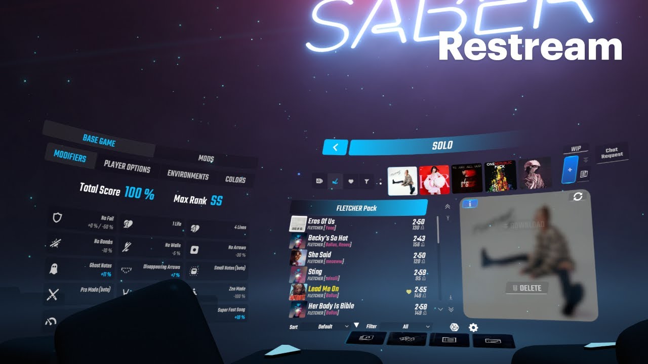 Beat Saber Live! (I can only see Twitch Chat)