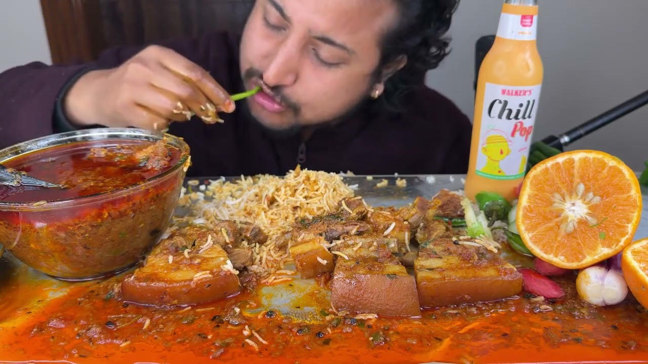 क्या आप 3 किलोग्राम सूअर का मांस खा सकते हैं? अंतिम मुकबांग चुनौती में शामिल हों!🤤