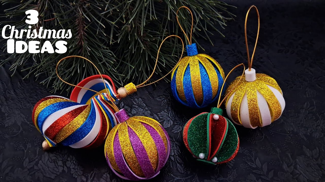 3 Easy Christmas Decorations 2025🎄✨️ Christmas Crafts Ideas DIY
