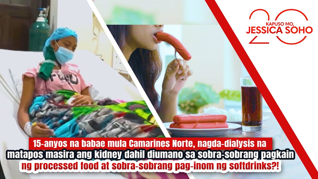 15-anyos, nagda-dialysis na dahil umano sa sobra-sobrang pagso-softdrinks | Kapuso Mo, Jessica Soho