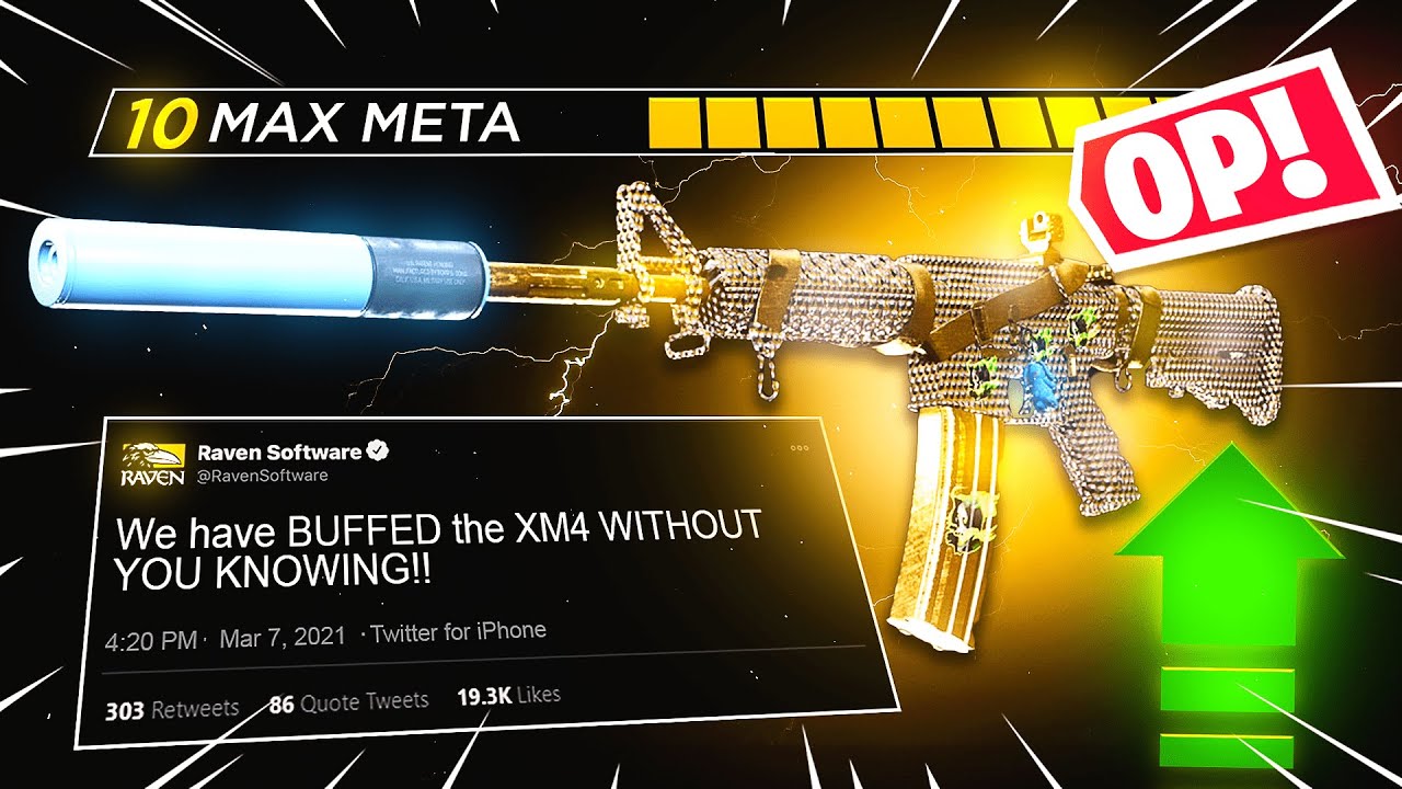 NEW XM4 META WARZONE SEASON 2... SECRET BUFF 😍 *UPDATED* XM4 BEST CLASS SETUP LOADOUT is OVERPOWERED