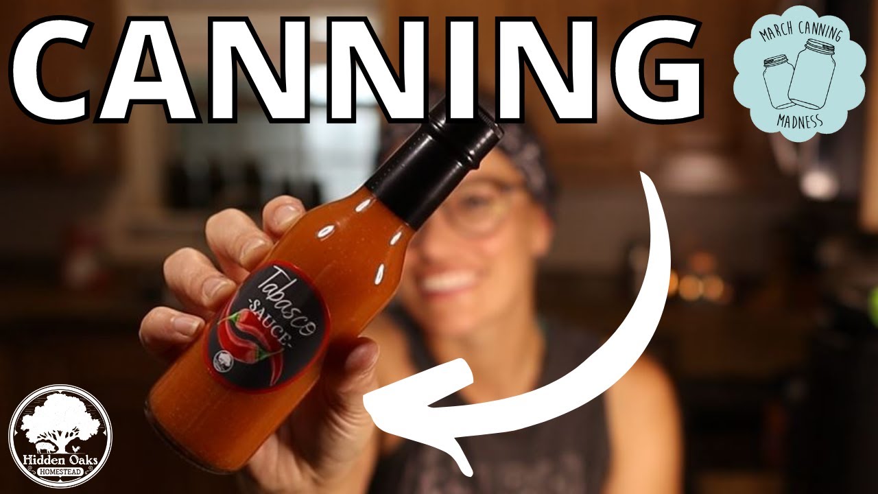 We can't live without TABASCO SAUCE | Canning Fermented Tabasco Sauce | March Canning Madness