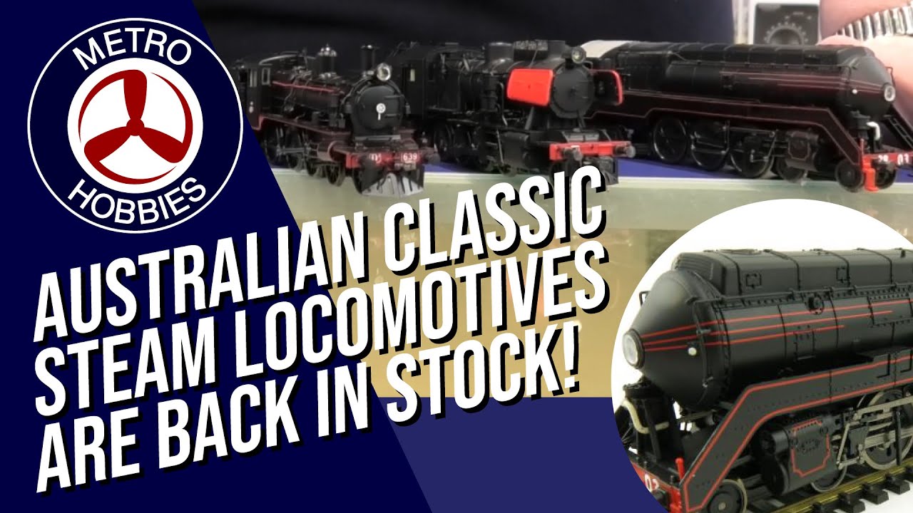 Model Train News: The great Australian Steam Locomotives are back!