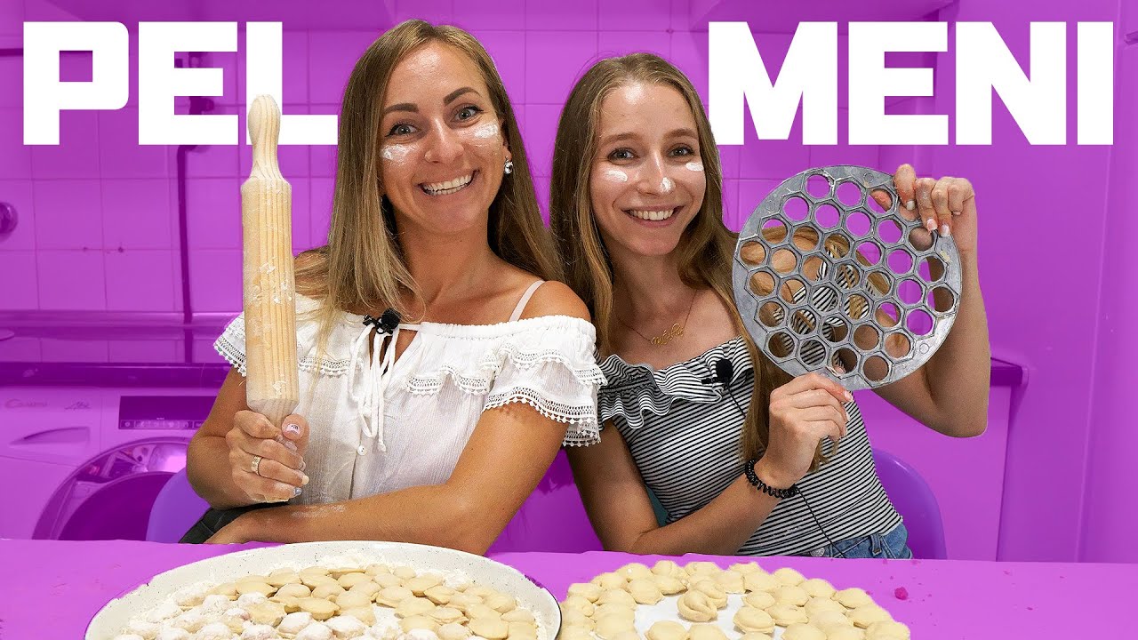 🇷🇺CHICAS RUSAS PREPARANDO PELMENI - COMIDA TRADICIONAL RUSA  | RECETAS de RUSIA