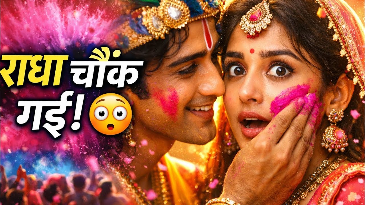 Radha Shyam Viral Holi Song 2026 😳 | राधा चौंक गई! | Vrindavan Holi Special