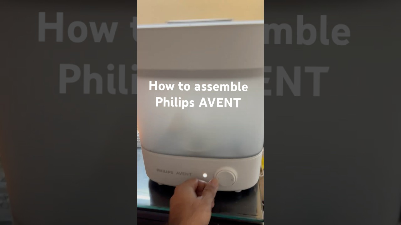 Philips Avent Sterilizer &ndash; Quick Assembly Guide for New Parents!👶SCF291/00  #newparents
