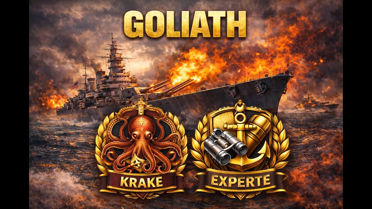 World of Warships - Goliath Krake & Experte