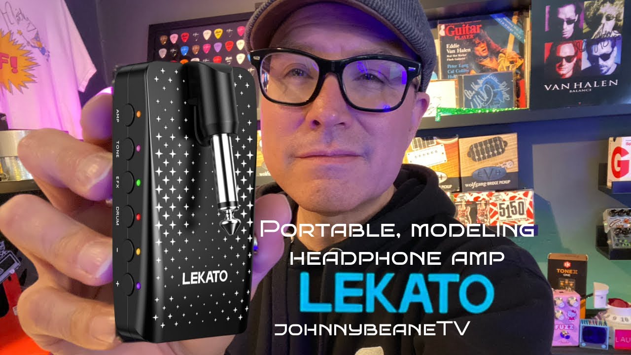 INSANE Tones in Your Pocket! LEKATO Guitar Headphone Amp Review + Demo 🎸 #JohnnyBeaneTV 5/7/25